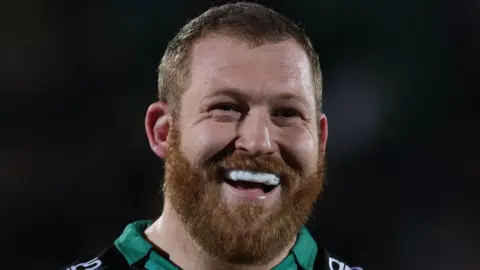A smiling Tom West is joining Newcastle Red Bulls from Northampton.