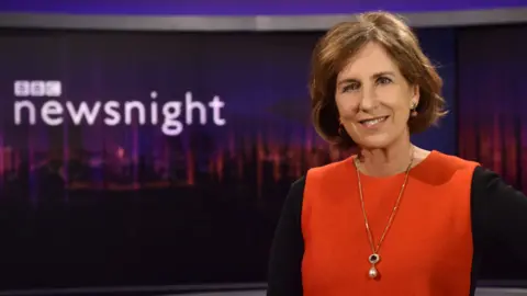 Kirsty Wark on Newsnight in 2016