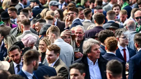 Getty Images Cheltenham Festival crowds