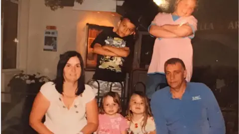 Family photo Adrian Monaghan