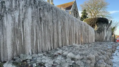 BBC ice Sculpture