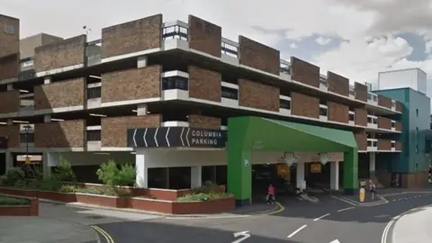 Bracknell Forest Council High Street car park in Bracknell Town Centre