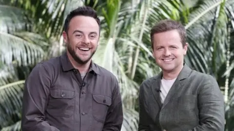 PA Anthony McPartlin (left) and Declan Donnelly