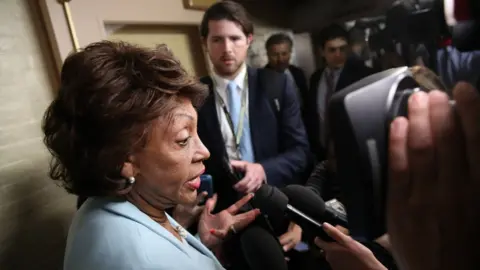 Getty Images US congresswoman Maxine Waters