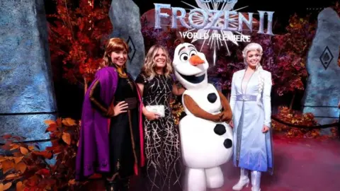 Reuters Frozen II premiere