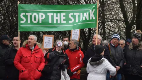 David Clough Protest at Clayton Hall