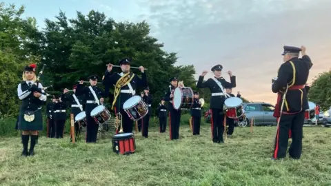 Wiltshire's Army Cadet Force perform