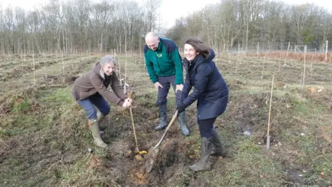 Defra Tree planting