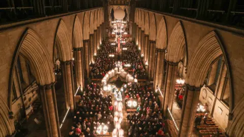 PA Salisbury Cathedral, Wiltshire