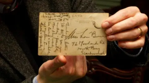 Hansons Auctioneers DH Lawrence postcard