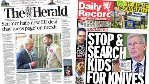 Front pages
