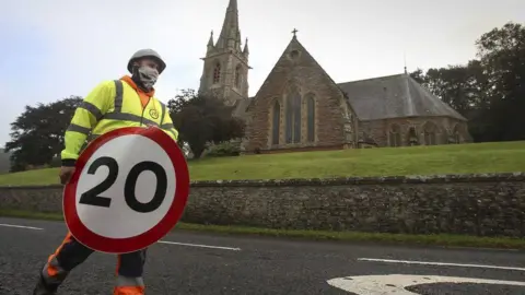 Scottish Borders Council Sign fitting