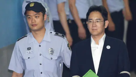 Getty Images Samsung's convicted boss, Lee Jae-yong