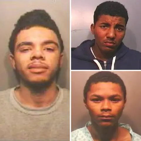 Bedfordshire Police Che Stephens, Luca Sanni, Imani Pobi Da Silva