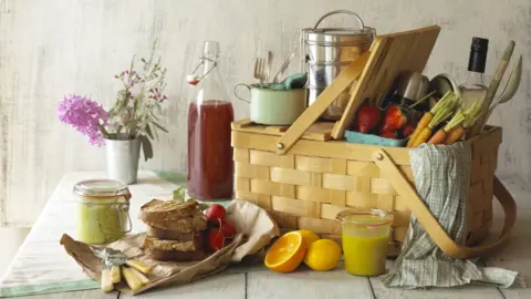 Getty Images A food hamper
