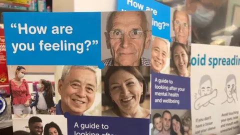 A mental health wellbeing leaflet