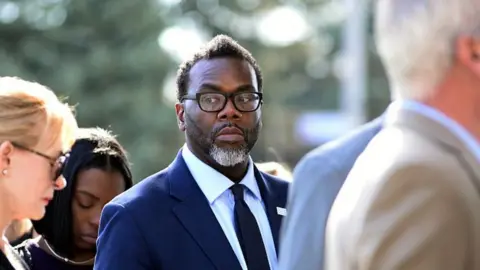Getty Images Incoming Chicago mayor Brandon Johnson
