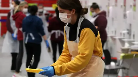 Andrew Milligan student Covid tests