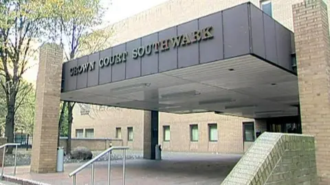 Southwark Crown Court - a modern, brown brick building 