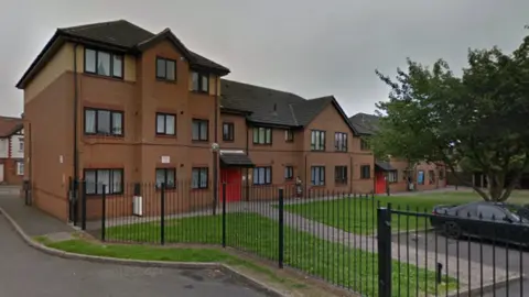 Google image of flats in derby