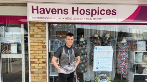 BBC Eany Callahan, manager of Havens Hospices charity shops in Shoeburyness