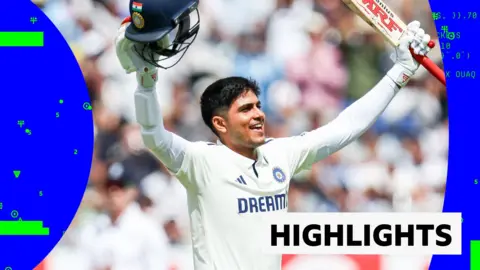 Shubman Gill of India
