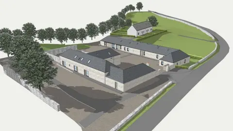 EYCDC Steading artists impression