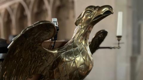 The brass eagle