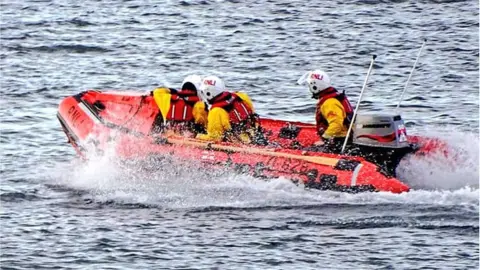 RNLI/Ian Clayton Seahouses Inshore Lifeboat