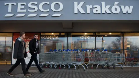 Getty Images Tesco in poland