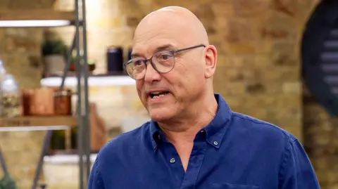 A picture of Gregg Wallace on MasterChef