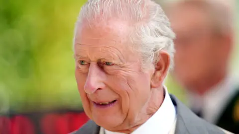 King Charles head and shoulders photo, taken June 2025