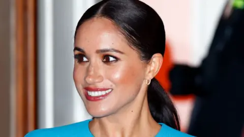 Getty Images Meghan, Duchess of Sussex attends The Endeavour Fund Awards at Mansion House on March 5, 2020 in London, England.