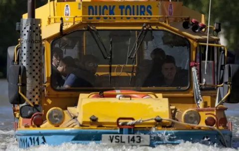 Getty Images London Duck Tour vehicle