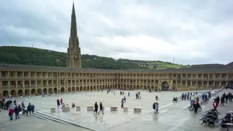 Christopher Furlong/Getty Images Piece Hall in Halifax, west Yorkshire