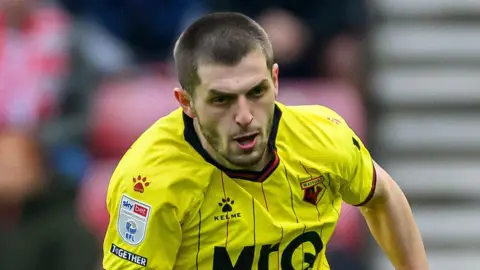 Giorgi Chakvetadze playing for Watford
