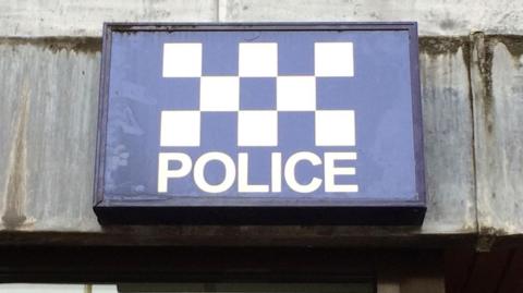 Staffordshire Police sign