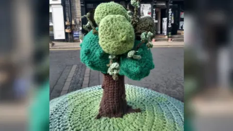 PA Media CROCHET TREE KNITTED BY WOMEN