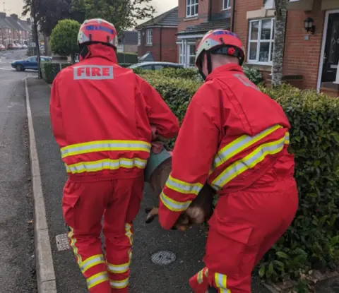 Alfreton Community Fire Station Firefighters