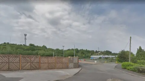 Google A car park on Engine Lane, Brierley Hill, Dudley
