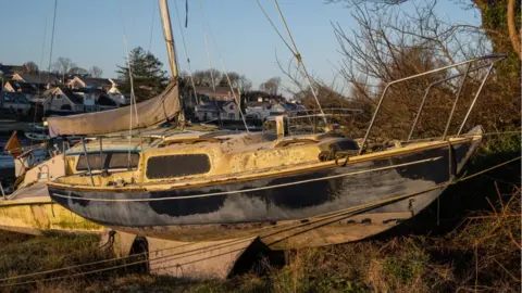 Ray Hobbs Llangwm boat