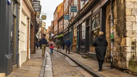 Getty Images A view of the Shambles in York.