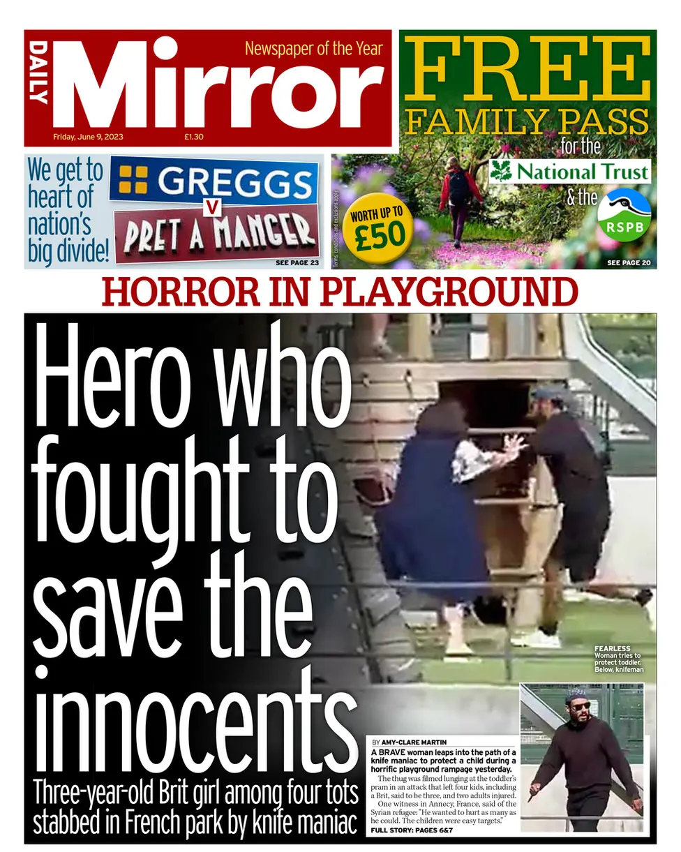 Mirror front page