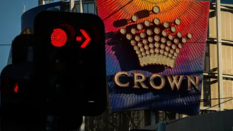 Getty Images The Crown Casino in Melbourne.