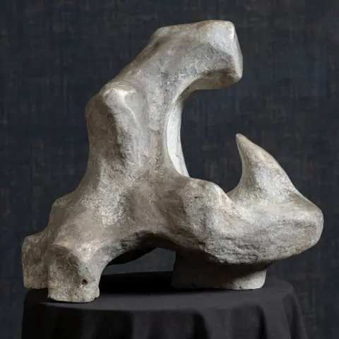 Ben Fitzpatrick/BBC Henry Moore-like sculpture