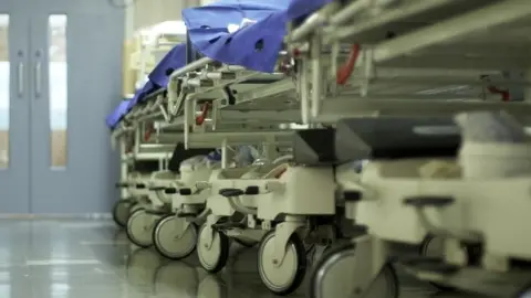 Getty Images hospital trolleys