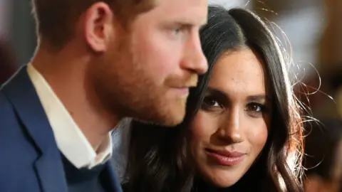 PA Media Prince Harry and Meghan