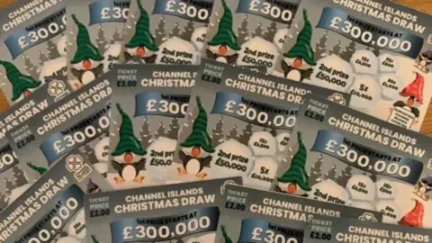 Empics Christmas lottery tickets