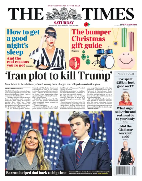  "Iran plot to kill Trump"  