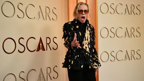 Getty Images US actress Amy Madigan attends the 98th Annual Academy Awards at the Dolby Theatre in Hollywood, California on March 15, 2026.